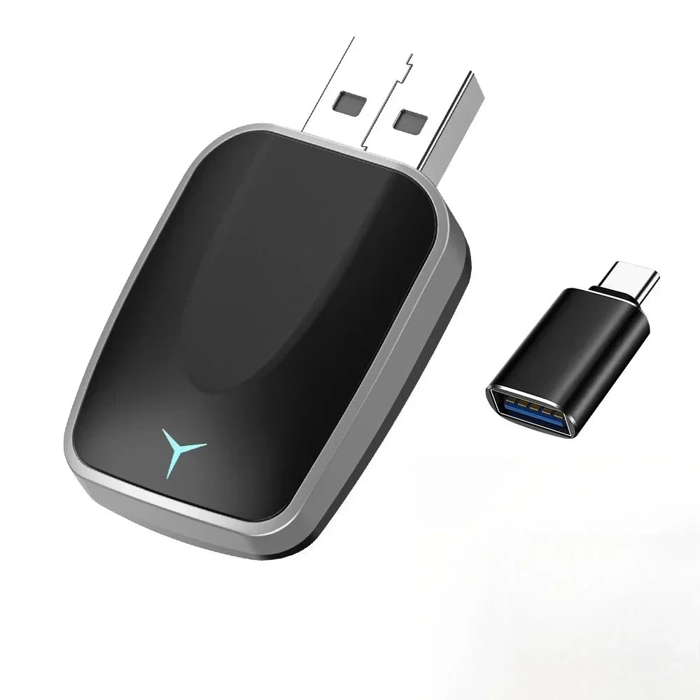 2026 CarPlay Android Auto Wireless Adapter Wired To Wireless Plug and Play Fast Connect Universal for Car