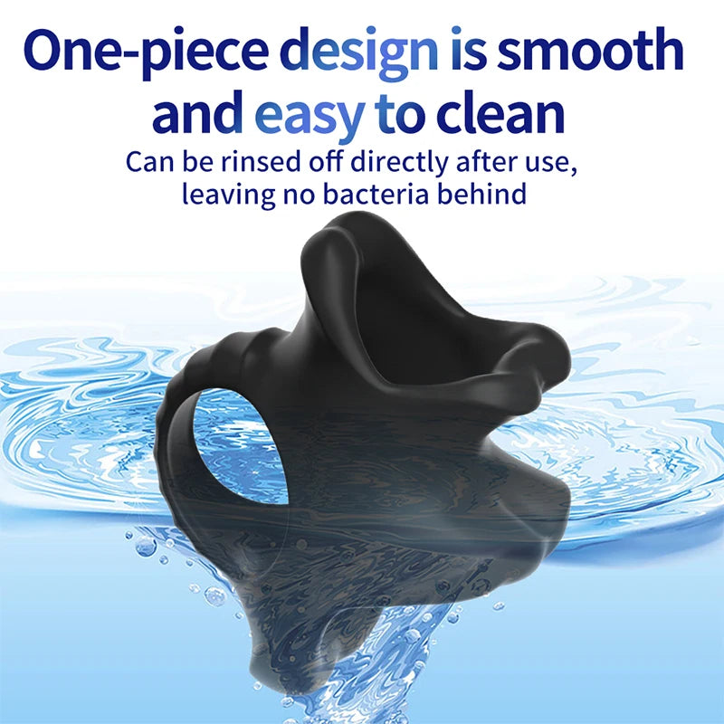 PulseX Penis Ring Men SM Testicle Bondage Ball Stretcher Erection Delay Ejaculation Cock Cage Lock Enlargement Sex Toys Couple