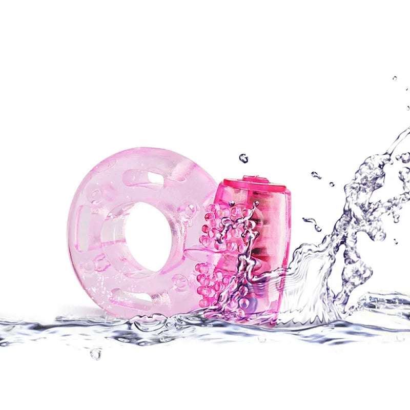 PulseX Men Cock Ring Vibrator Penis Ring Stimulate Vibration Erection Enhance Delay Ejaculation Sex Toy Vibrating Rings Vibrator Ring