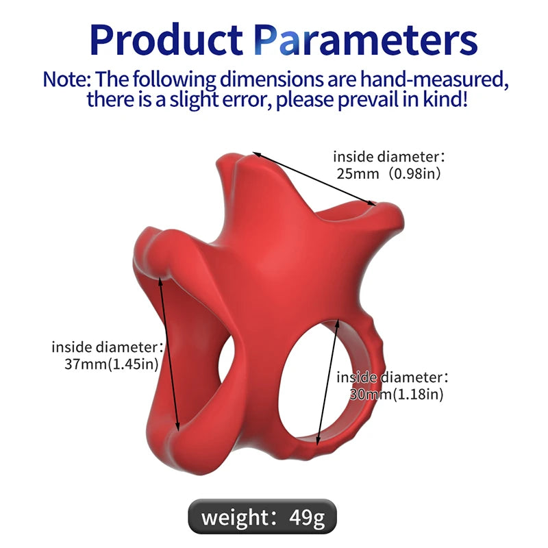 PulseX Penis Ring Men SM Testicle Bondage Ball Stretcher Erection Delay Ejaculation Cock Cage Lock Enlargement Sex Toys Couple