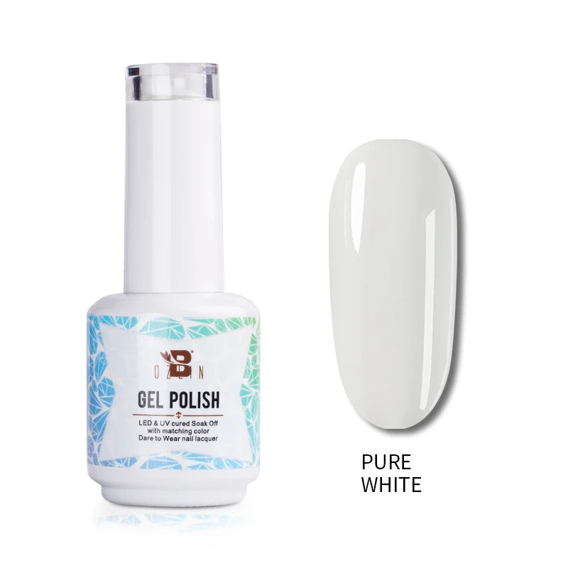 AWStorG 15ML Pink Color Gel Nail Polish Fantastic Adhesion Consistency Ultra Gorgeous Color Soak Off UV LED Semi Permanent Gel